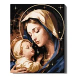 numeromaalaus-Äidin rakkaus-numerotaide.fi