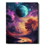 numeromaalaus-Avaruusmaisema-numerotaide.fi