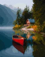 numeromaalaus-Hiljainen aamu-numerotaide.fi1