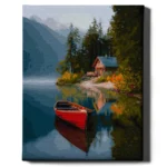 numeromaalaus-Hiljainen aamu-numerotaide.fi