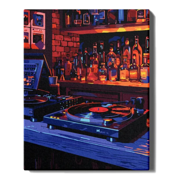 numeromaalaus-Iltatunnelma-numerotaide.fi