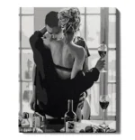 numeromaalaus-Intohimoinen pari-numerotaide.fi