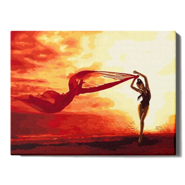 numeromaalaus-Intohimoinen tanssi-numerotaide.fi