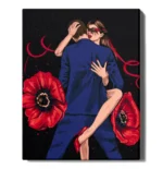 numeromaalaus-Intohimon hetki-numerotaide.fi