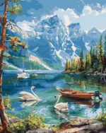 numeromaalaus-Joutsenlampi-numerotaide.fi1