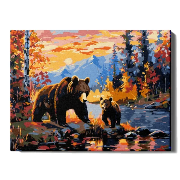 numeromaalaus-Karhut-numerotaide.fi