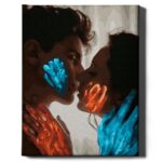 numeromaalaus-Käsien kosketus-numerotaide.fi