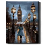 numeromaalaus-Kävely Lontoossa-numerotaide.fi