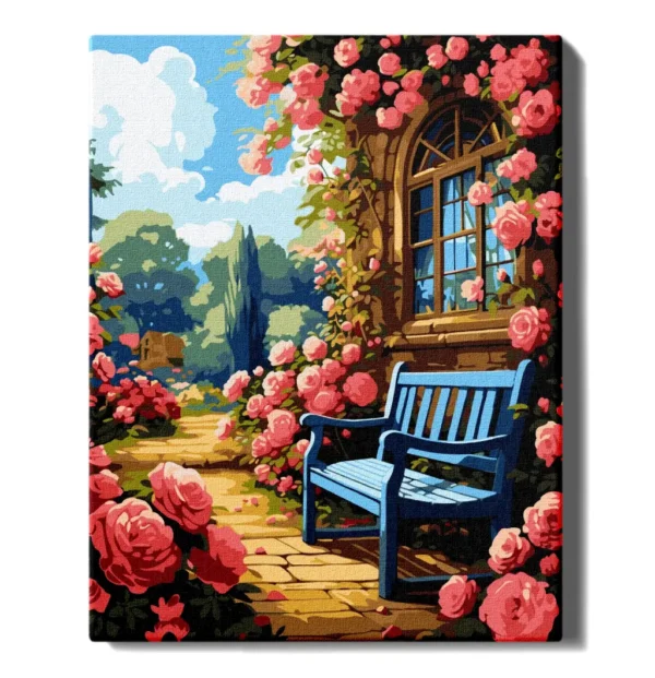 numeromaalaus-Kukkatarha-numerotaide.fi