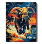 numeromaalaus-Norsu-numerotaide.fi