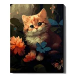 numeromaalaus-Pieni kissanpentu-numerotaide.fi