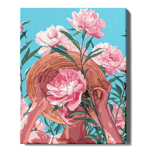 numeromaalaus-Pioni-tunnelma-numerotaide.fi