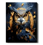 numeromaalaus-Pöllö-numerotaide.fi