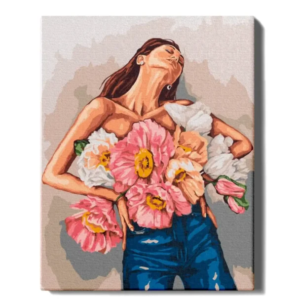 numeromaalaus-Suloinen kevät-numerotaide.fi