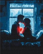 numeromaalaus-Sydänyhteys-numerotaide.fi1