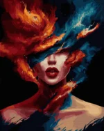 numeromaalaus-Tuli ja jää-numerotaide.fi1