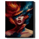 numeromaalaus-Tuli ja jää-numerotaide.fi