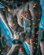 numeromaalaus-Tulinen intohimo-numerotaide.fi1