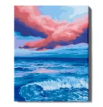 numeromaalaus-Tyynen meri-numerotaide.fi