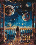 numeromaalaus-Unelmainen yö-numerotaide.fi1