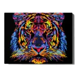 numeromaalaus-Värikäs tiikeri-numerotaide.fi