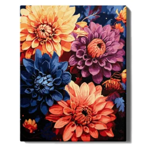 Värikkäät daaliat