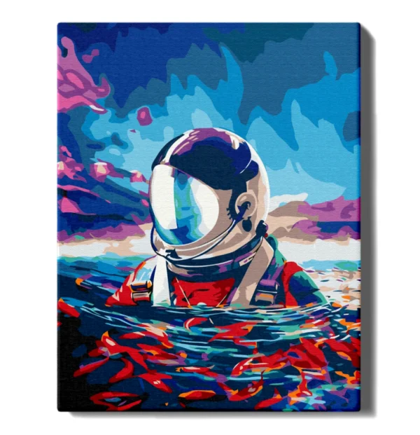numeromaalaus-Astronautti-numerotaide_