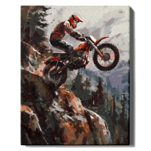 Extreme moottoripyöräilijä