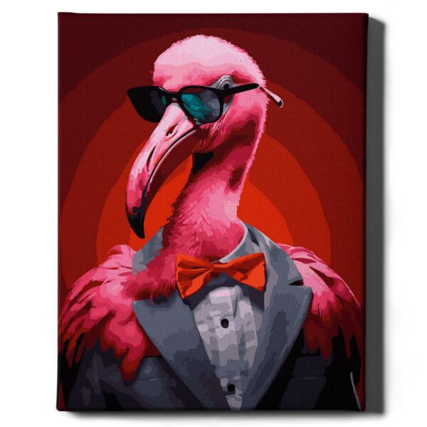 numeromaalaus-Flamingo-asianajaja-numerotaide_